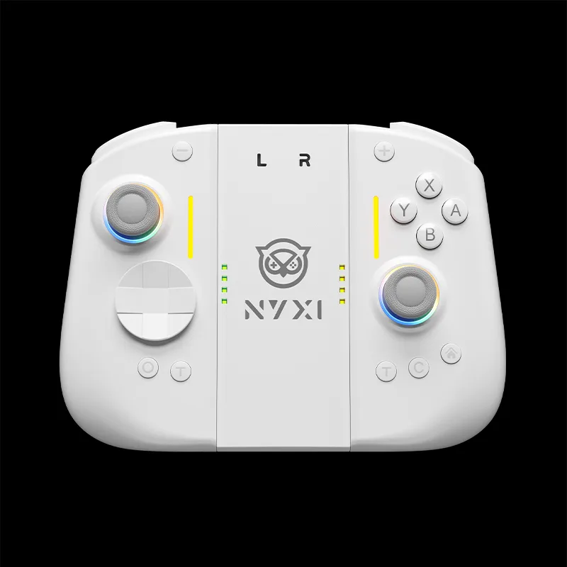 NYXI Hyperion 3 - Hall Effect Joy-Pad til Switch 2 - Hvid — produktfoto