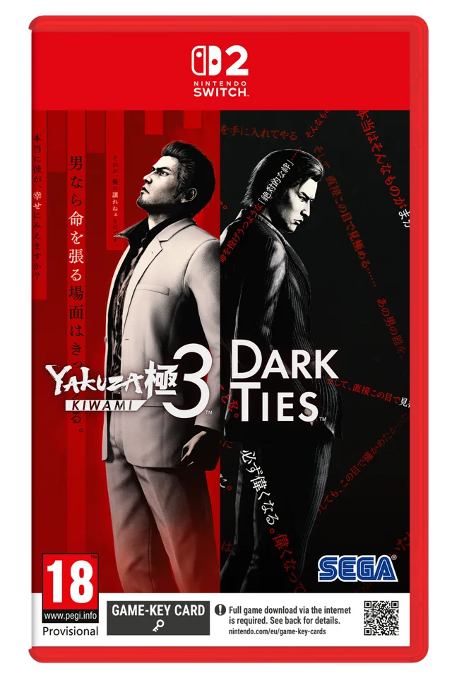 Yakuza Kiwami 3 and Dark Ties - Nintendo Switch 2 — produktfoto