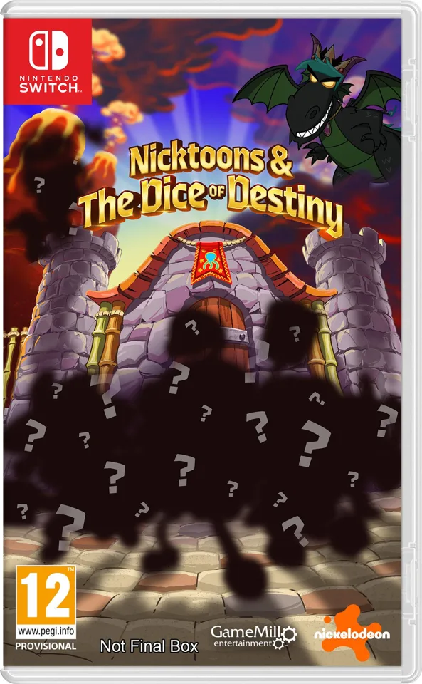 Nicktoons & The Dice of Destiny nintendo switch — produktfoto