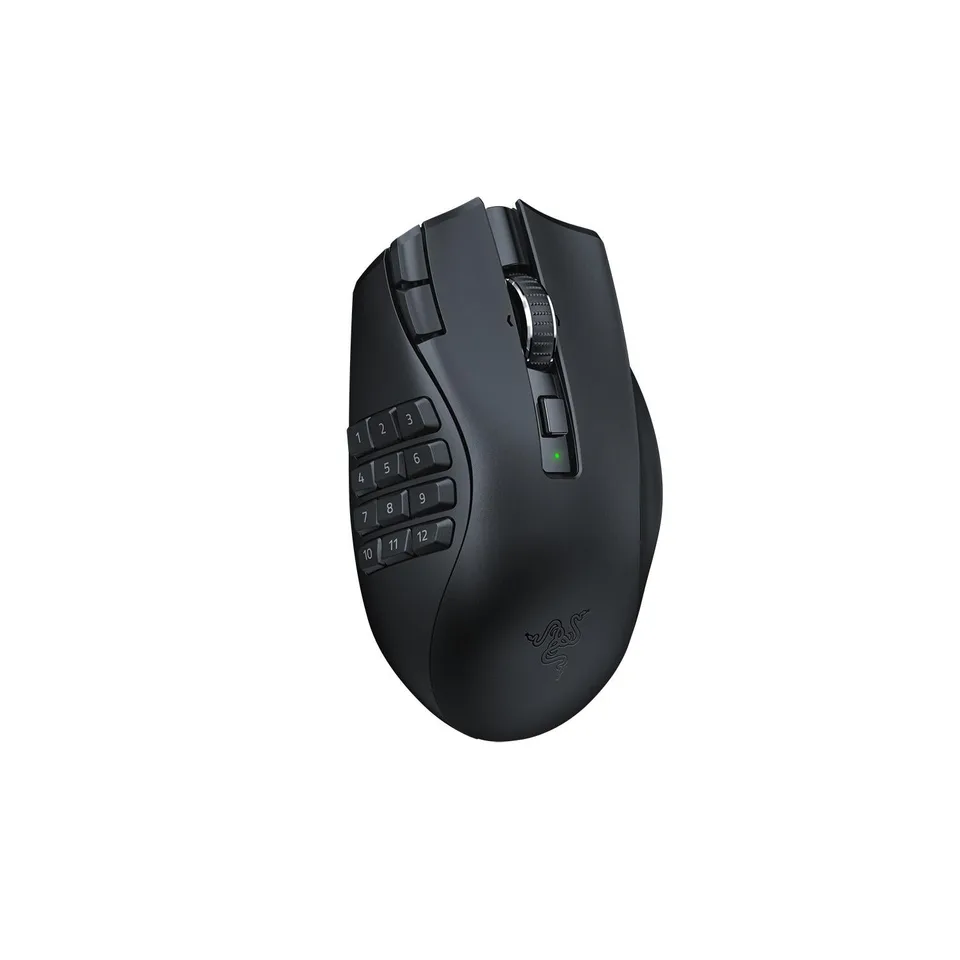 Razer Naga V2 HyperSpeed - trådløs MMO gamingmus — produktfoto