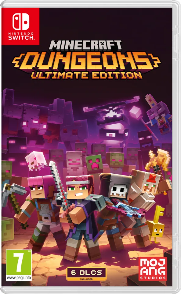 Minecraft Dungeons: Ultimate Edition til Nintendo Switch — produktfoto