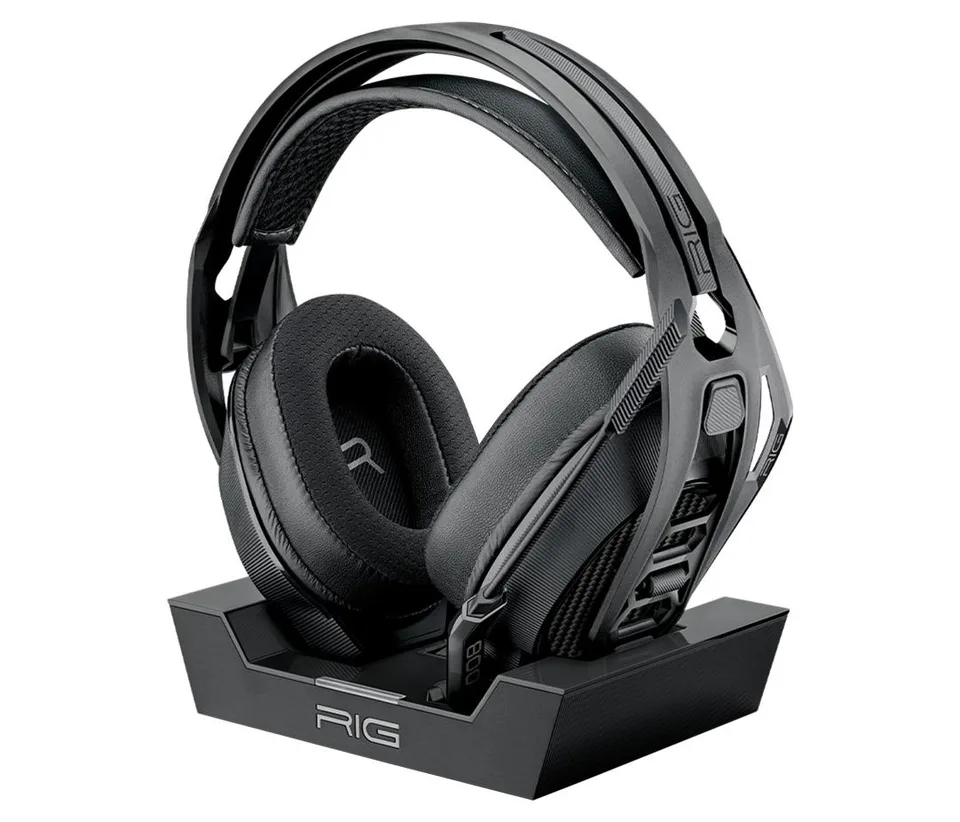 Nacon RIG 800 PRO HX trådløst gaming-headset sort — produktfoto