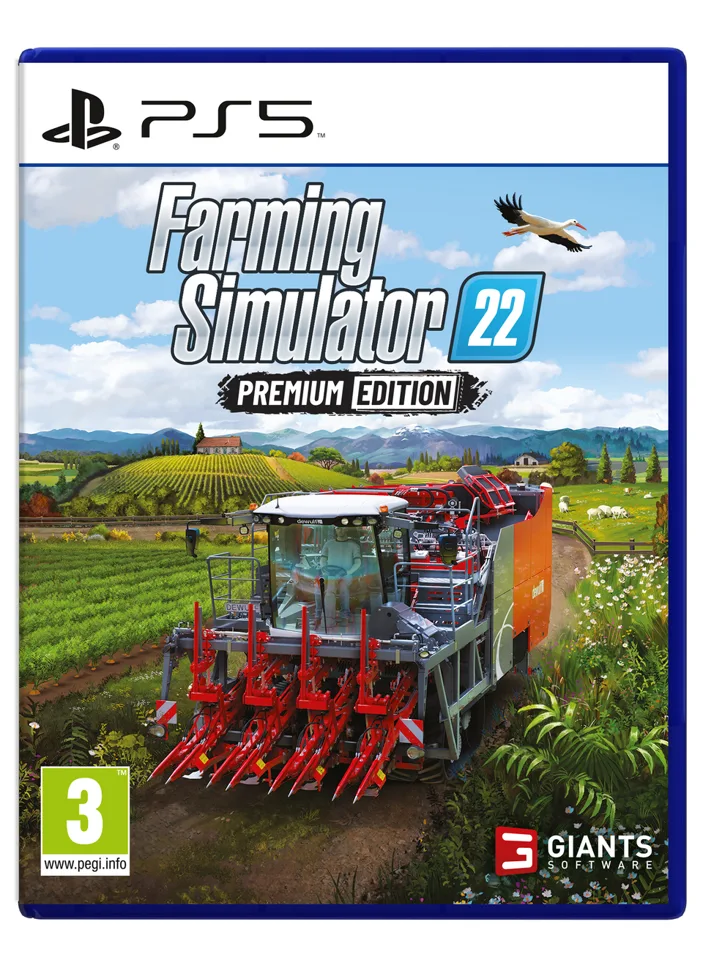 Farming Simulator 22 Premium Edition - PlayStation 5 — produktfoto