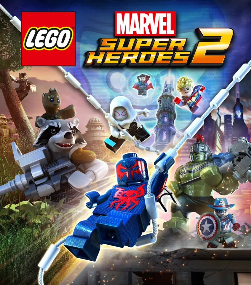 LEGO Marvel Superhelte 2 xbox spil — produktfoto