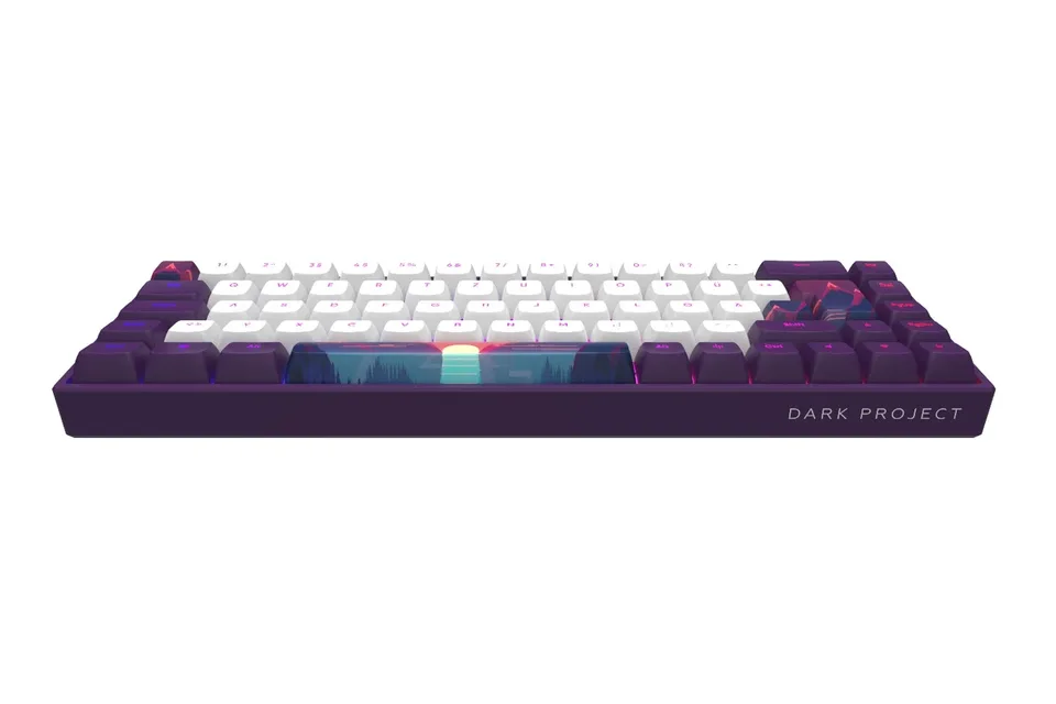 Dark Project - 68 Sunrise - RGB Tastatur — produktfoto