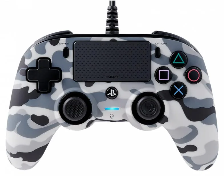 Nacon Compact Controller (Camo Grå) — produktfoto