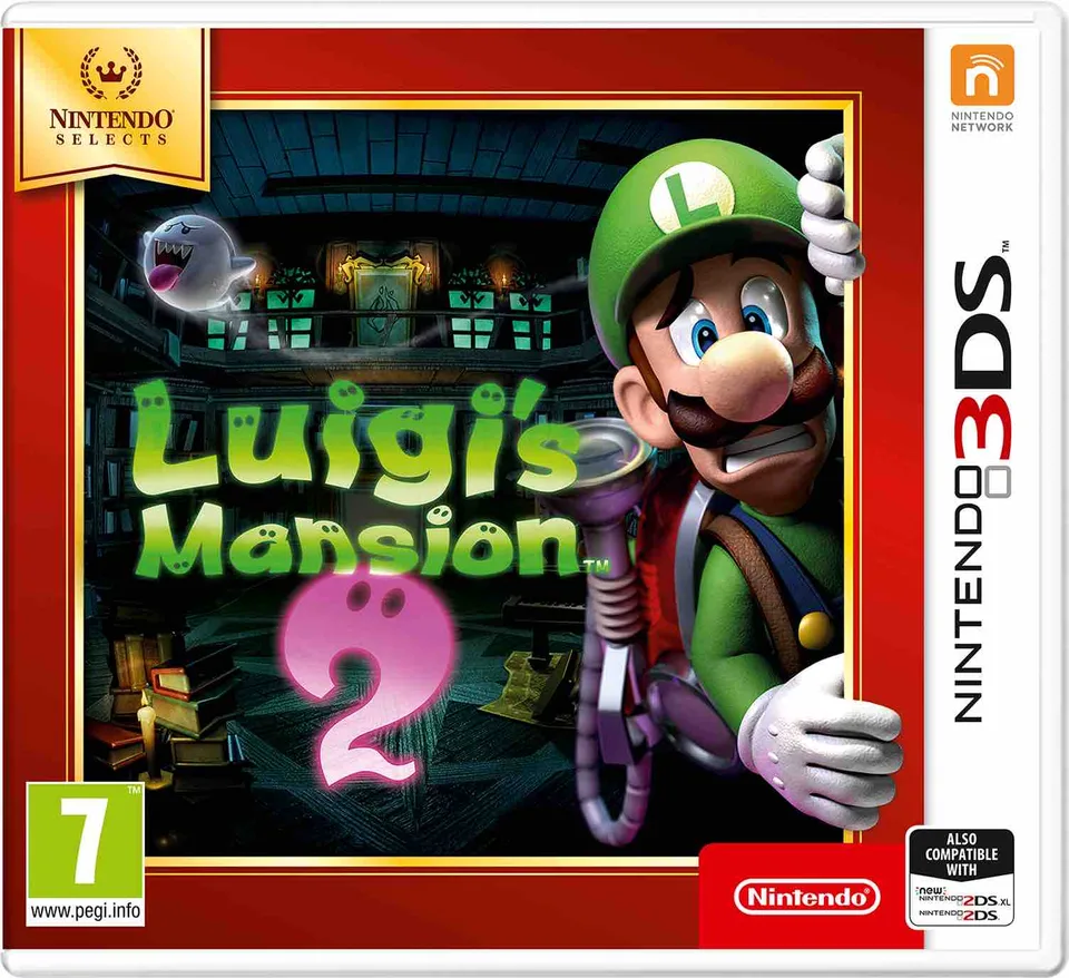 Luigi's Mansion 2 Nintendo Selects Nintendo 3DS — produktfoto