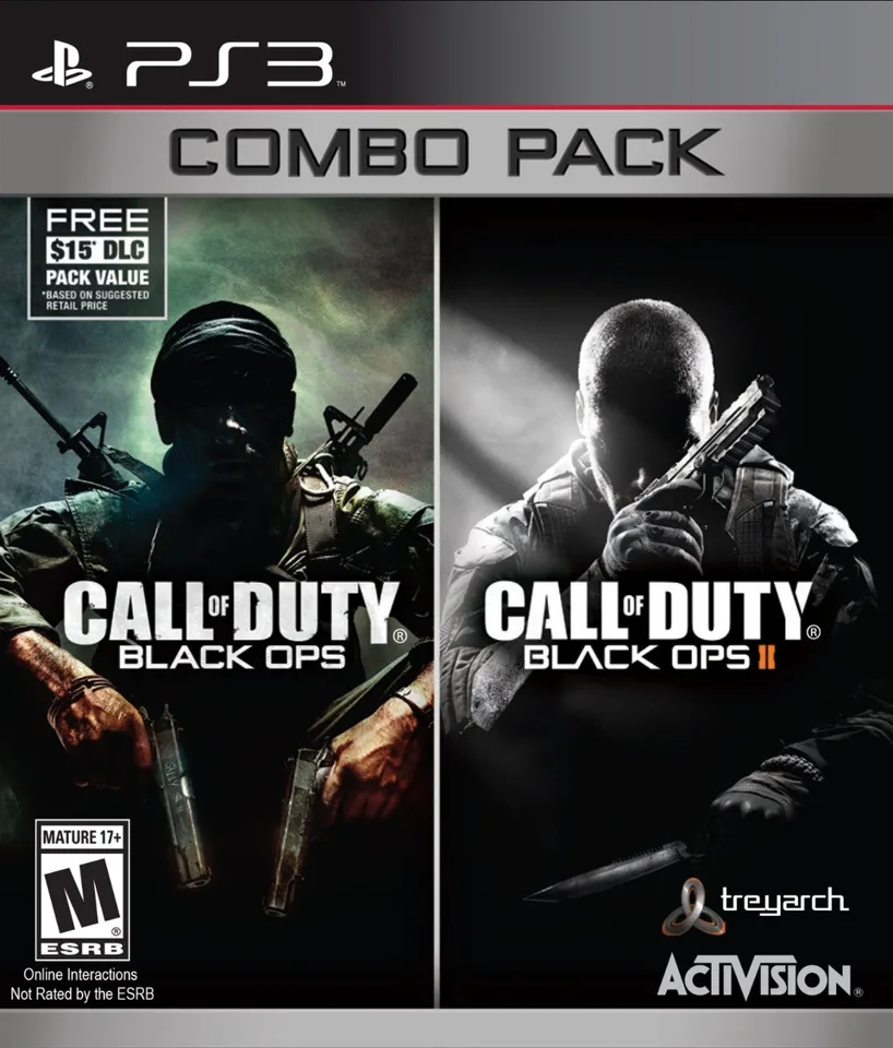 Call of Duty: Black Ops & Black Ops II Combo (Import) - PlayStation 3 — produktfoto