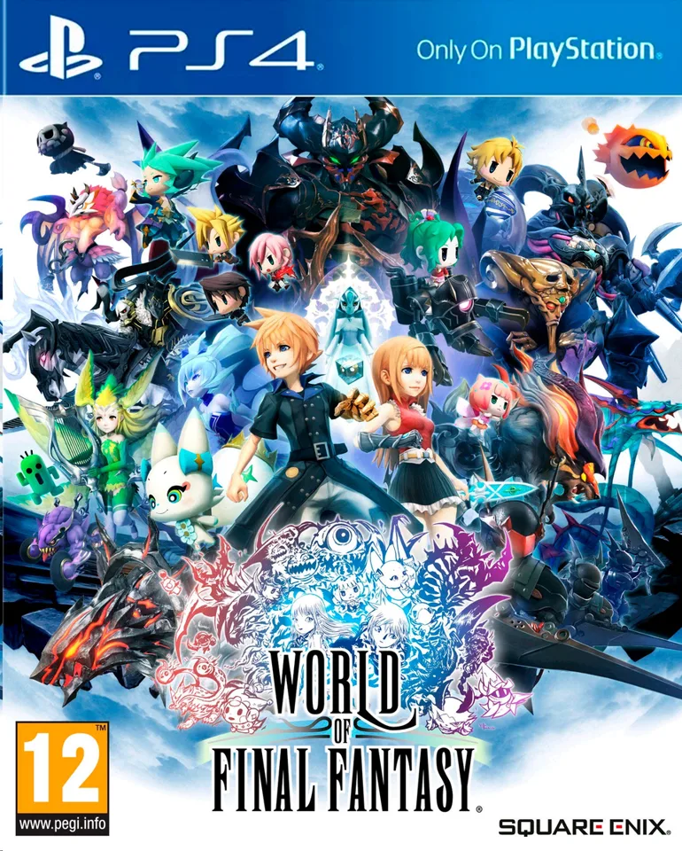 World of Final Fantasy Limited Edition - PlayStation 4 — produktfoto