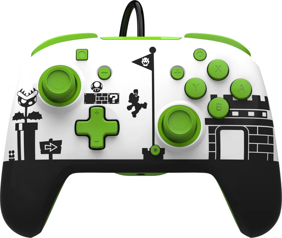 PDP Rematch kablet controller - Super Mario Retro - Switch — produktfoto
