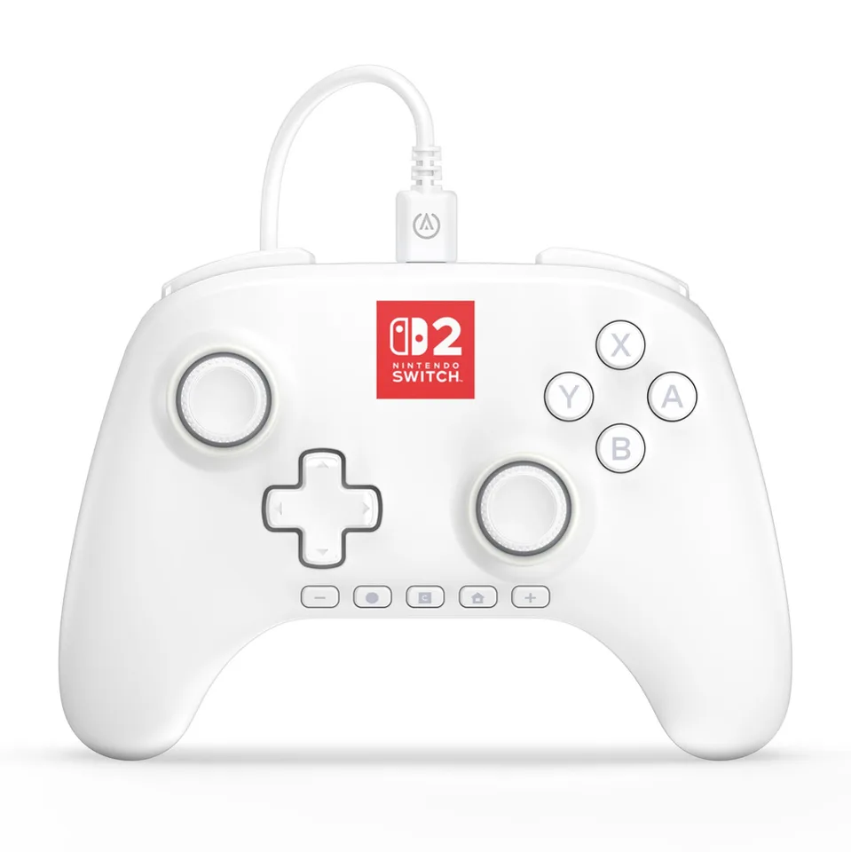 PowerA Advantage Controller - Nintendo Switch 2 - Hvid — produktfoto