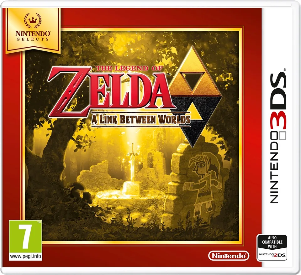 Legend of Zelda: A Link Between Worlds (Select) - Nintendo 3DS — produktfoto