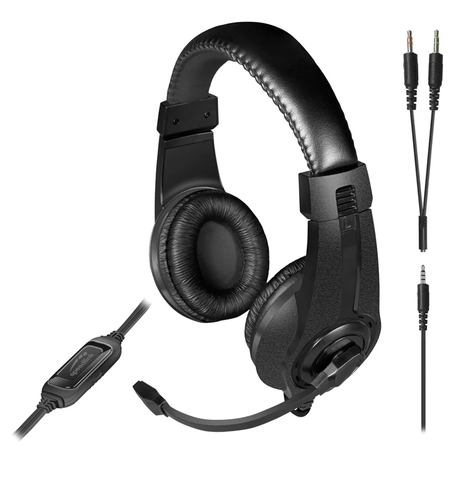 Speedlink - LEGATOS Stereo Gaming Headset - for PC/PS5/PS4/Xbox Series X/S/Switch/OLED/Lite, black — produktfoto