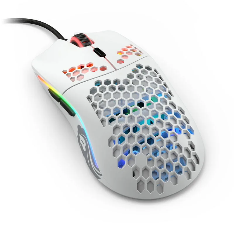 Glorious Model O- Gaming-mouse - White Mus — produktfoto