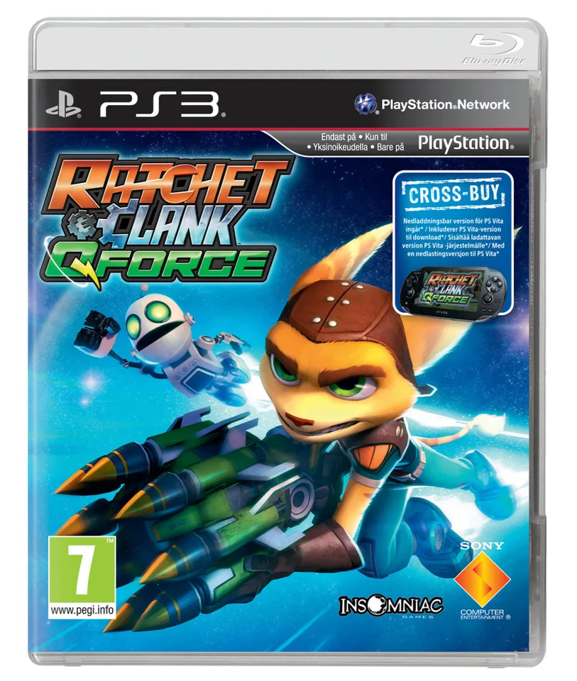 Ratchet & Clank: QForce - PS3 – PlayStation 3 — produktfoto