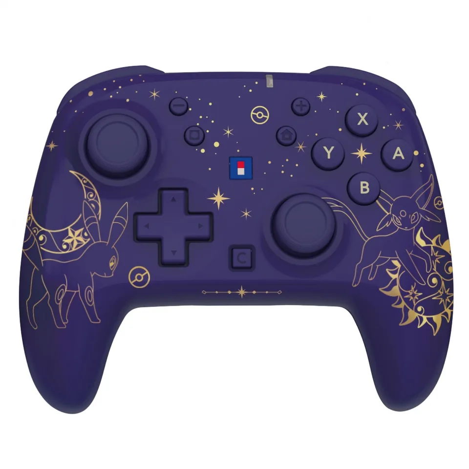 HORI Wireless HORIPAD Turbo - Espeon & Umbreon - Switch 2 — produktfoto