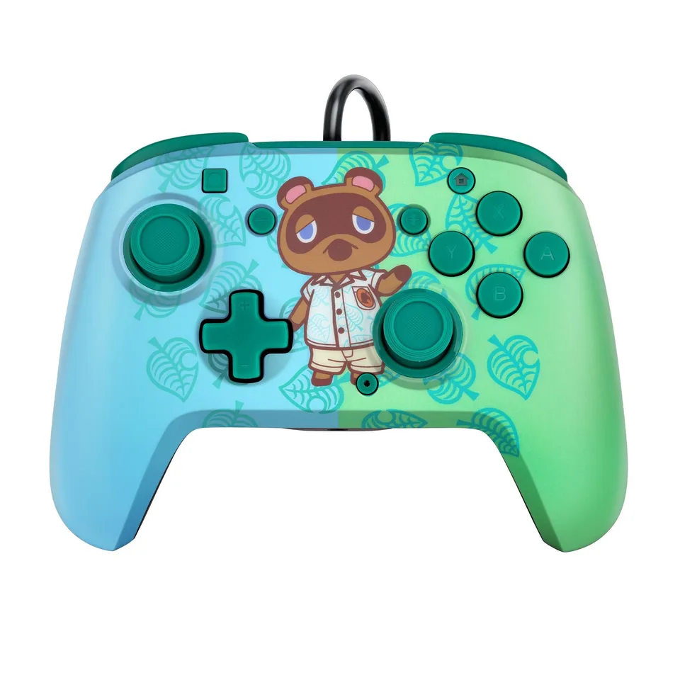 PDP Faceoff Deluxe+ Audio controller Animal Crossing til Switch — produktfoto
