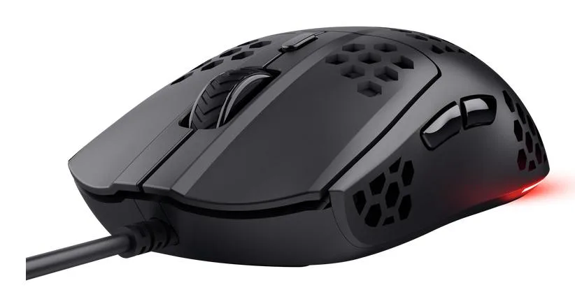 TRUST GXT928 HELOX LETVÆGTSMUS - SORT — produktfoto