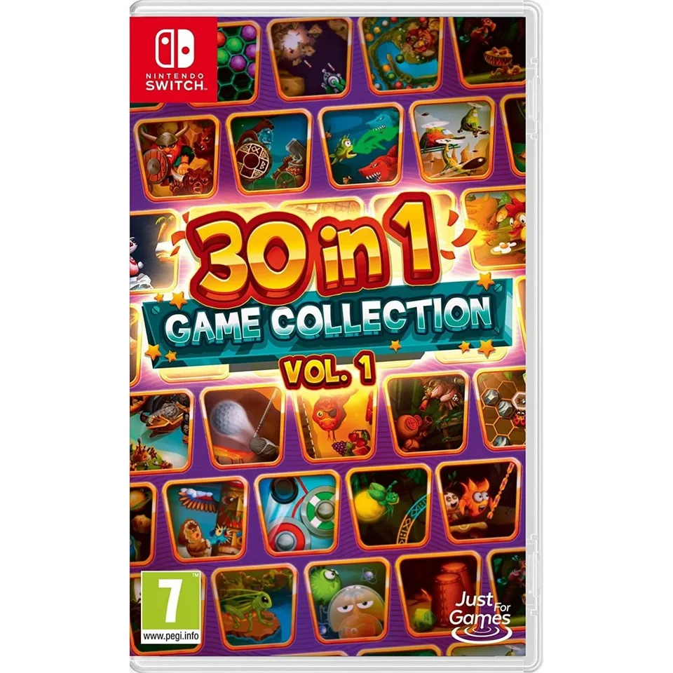30-in-1 Game Collection Vol. 1 - Nintendo Switch (Code in Box) — produktfoto