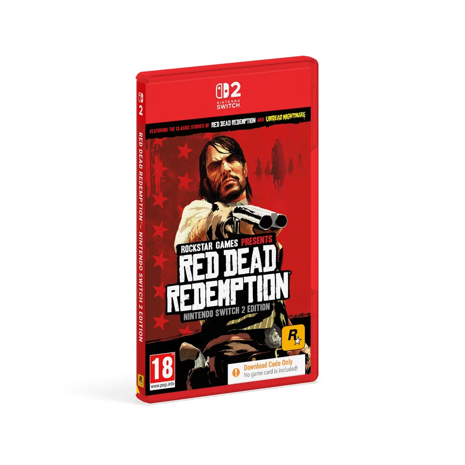 Red Dead Redemption HD - Nintendo Switch 2 - Kode i æsken — produktfoto