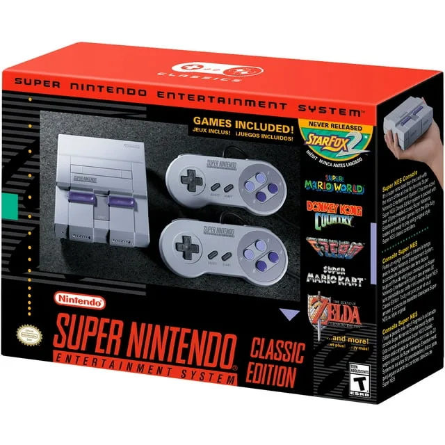 Nintendo Universal Super NES Classic Edition (Import) — produktfoto