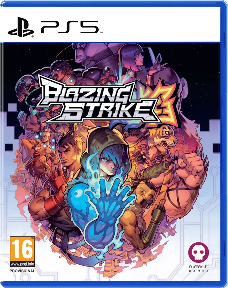 Blazing Strike - Playstation 5 — produktfoto