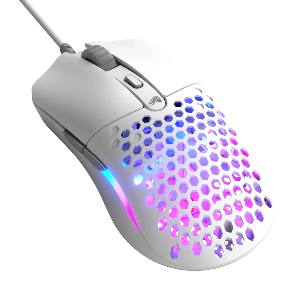 Glorious Model O Eternal Wired Mouse White Mus — produktfoto
