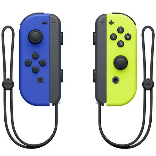 Nintendo Joy-Con par Blå/Neongul Nintendo Switch — produktfoto