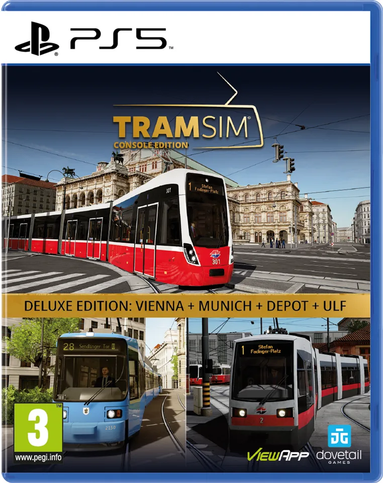 Train Sim Deluxe - PlayStation 5 — produktfoto
