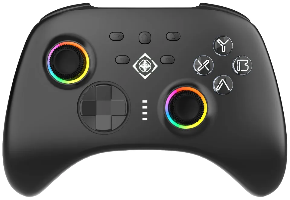 Deltaco - 3-i-1 Trådløs Controller til PC - Bluetooth + 2.4GHz — produktfoto