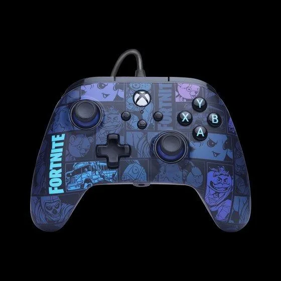 PowerA Advantage kablet Xbox-controller Fortnite Victory Royale — produktfoto