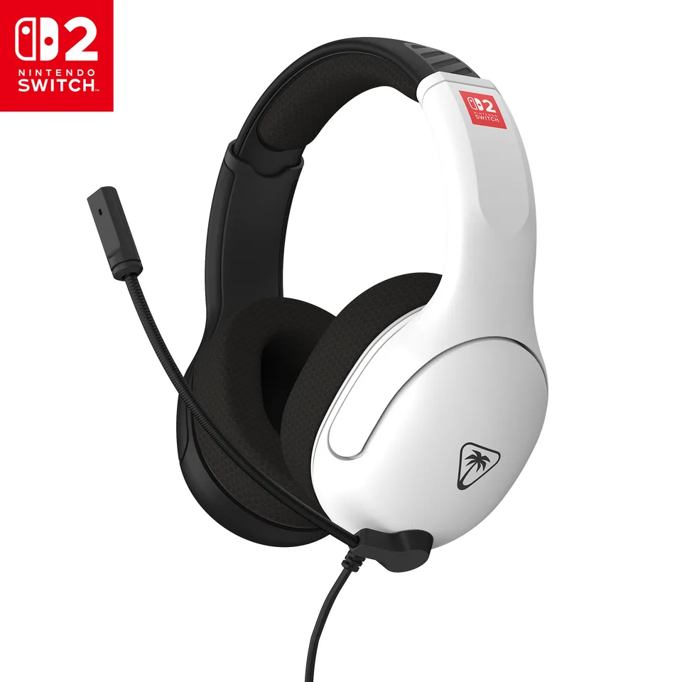 Turtle Beach Airlite Fit - Nintendo Switch 2 - Sort/hvid Headset — produktfoto