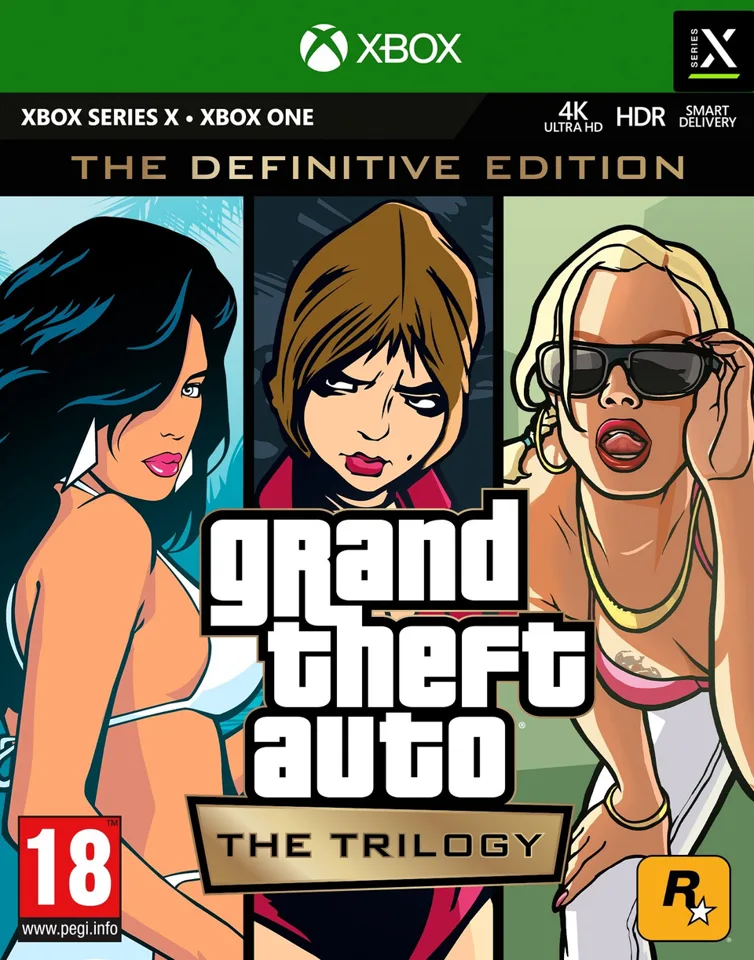 Grand Theft Auto The Trilogy - The Definitive Edition - Xbox Series X — produktfoto
