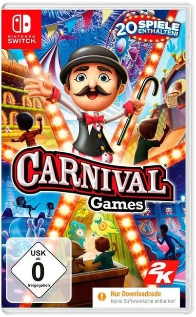Carnival Games (Code in Box) (DE/Multi in Game) – Nintendo Switch — produktfoto