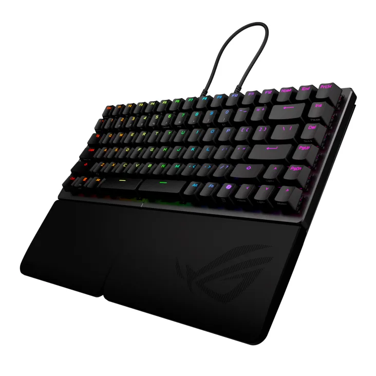 ASUS ROG Falcata - Fransk AZERTY - Sort Tastatur — produktfoto