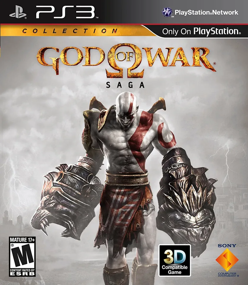 God of War Saga (ONLY GOW 1,2 & 3) (Import) - PS3 – PlayStation 3 — produktfoto