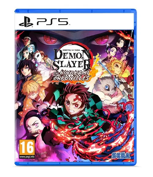 Demon Slayer -Kimetsu no Yaiba- The Hinokami Chronicles til PlayStation 5 — produktfoto