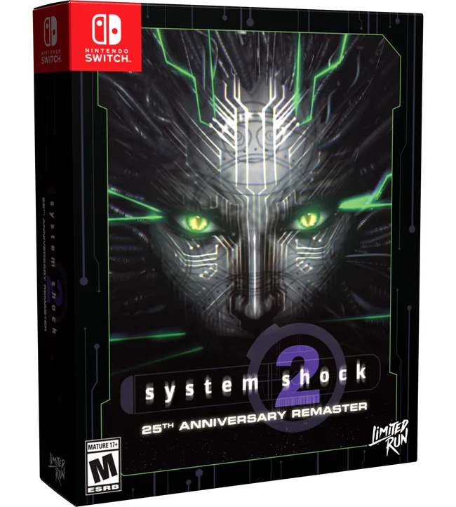 System Shock 2: 25th Anniversary Remaster - Big Box Edition (Limited Run, Import) - Nintendo Switch — produktfoto