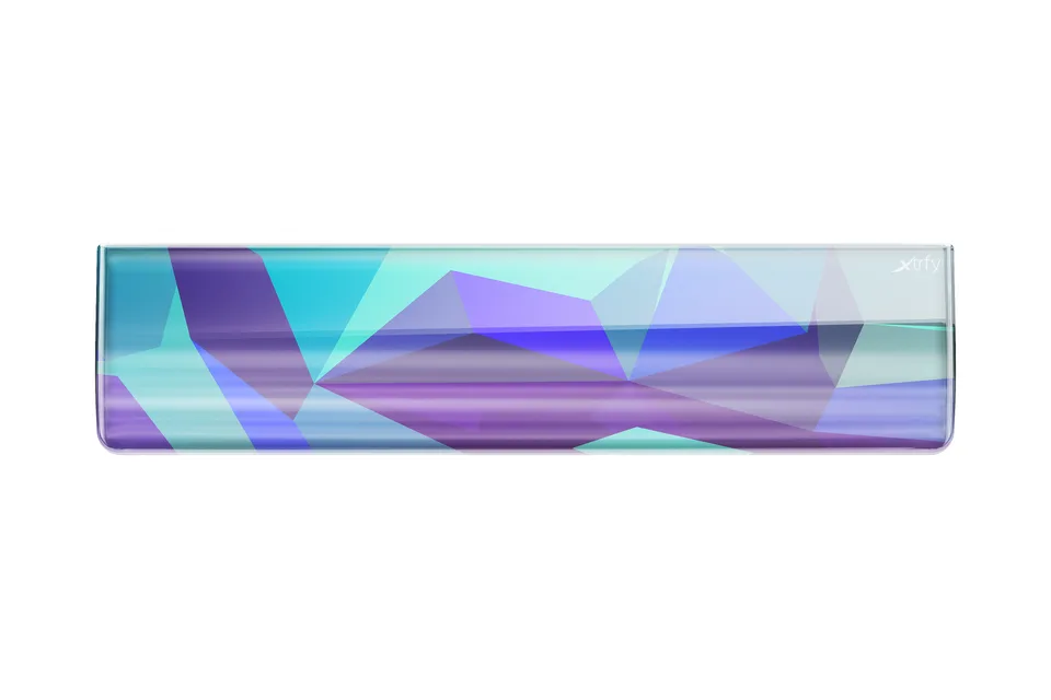 Xtrfy WR5 Compact Litus Blue, Resin Wrist Rest for 65% keyboards Tastatur Tilbehør — produktfoto