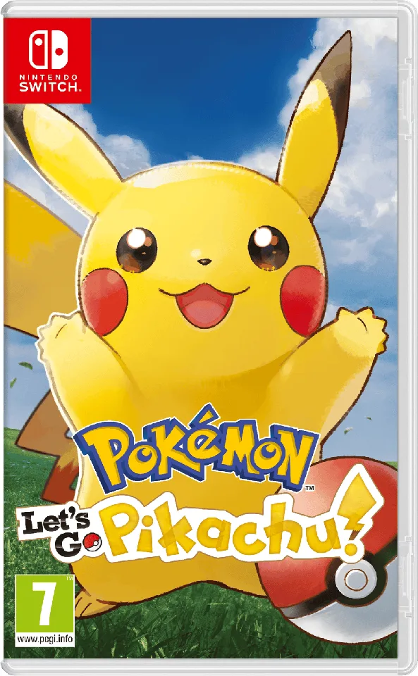 Pokémon Let's Go Pikachu! (UK4) – Nintendo Switch — produktfoto