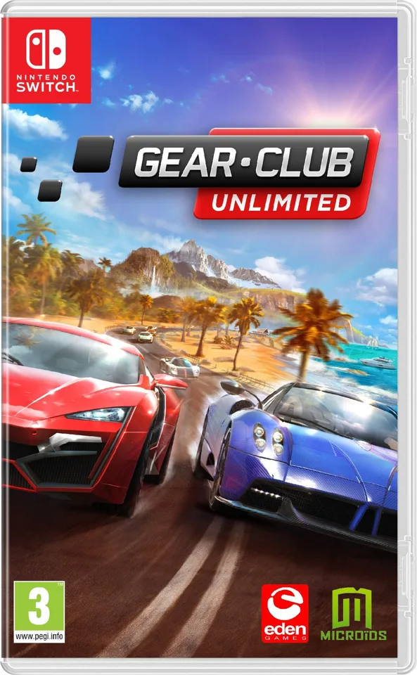 Gear.Club Unlimited Nintendo Switch Code in a Box — produktfoto