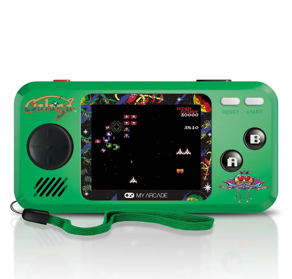 Myarcade Pocketplayer Galaga 3 games — produktfoto