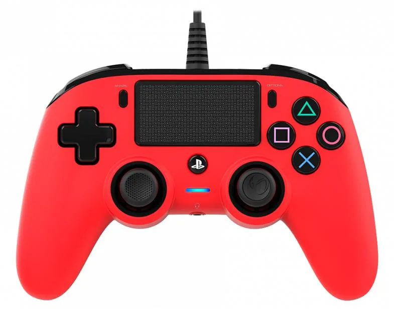 Nacon Compact Controller (Rød) — produktfoto
