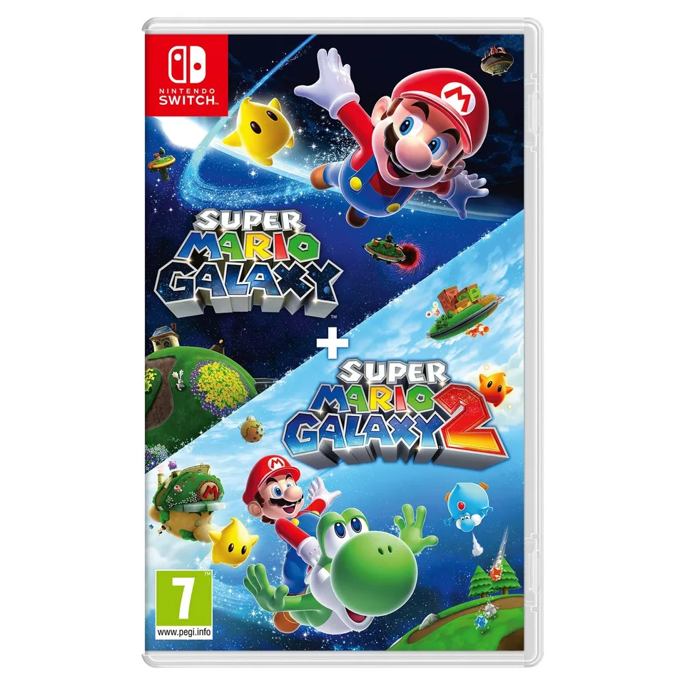 Super Mario Galaxy and Super Mario Galaxy 2 – Nintendo Switch — produktfoto