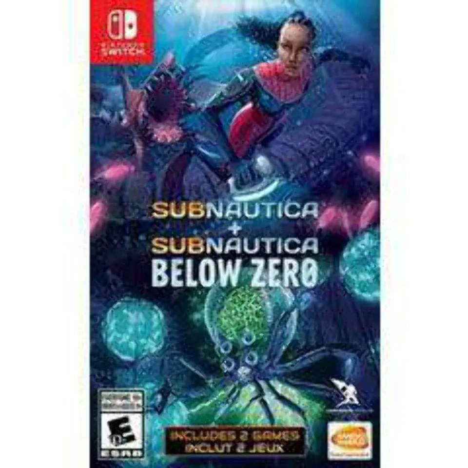 Subnautica + Below Zero Nintendo Switch Import — produktfoto