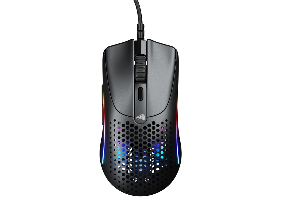 Glorious Model O 2 Mini – Mat sort Mus — produktfoto