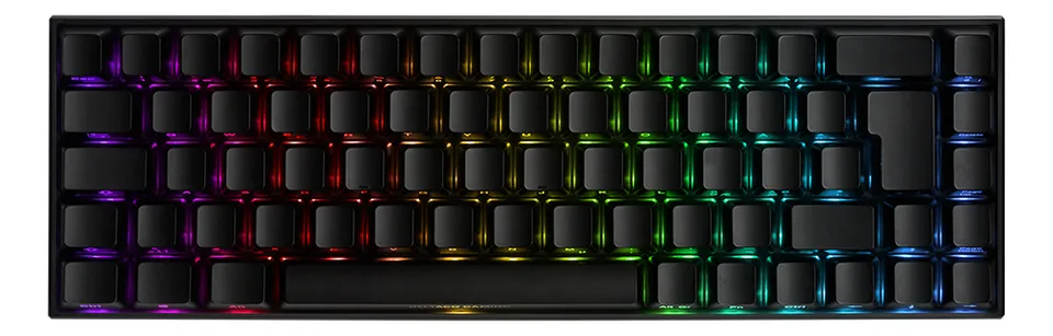 DELTACO GAMING DK440R Tastatur Mekanisk RGB Trådløs Kabling Tysk — produktfoto