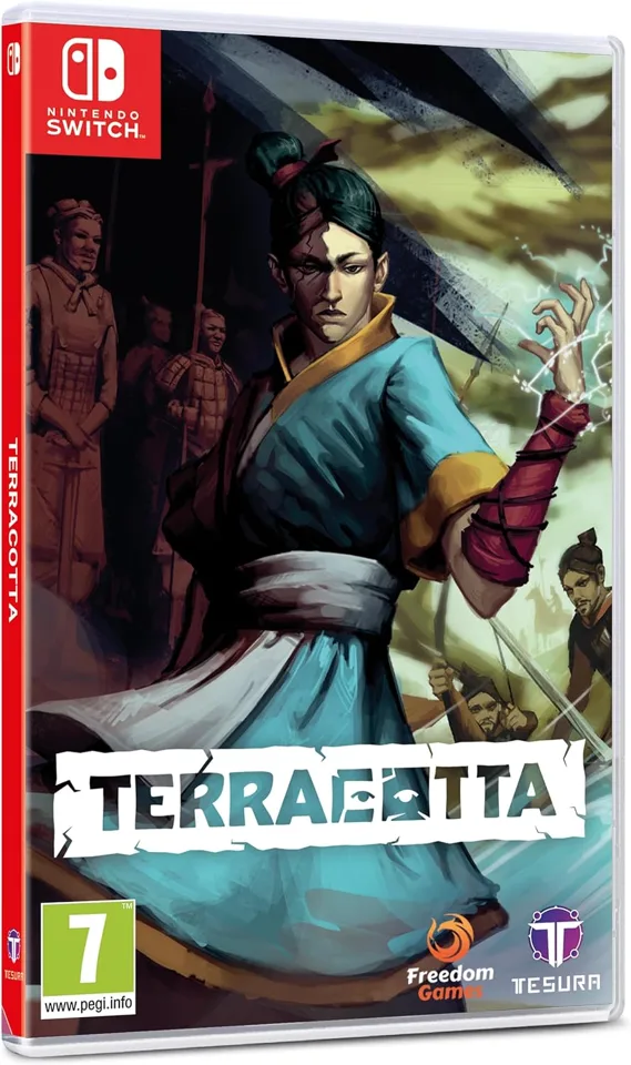 Terracotta Nintendo Switch — produktfoto