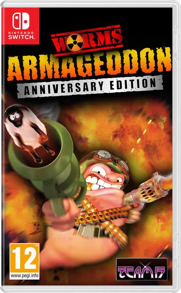 Worms Armageddon Anniversary Edition Nintendo Switch — produktfoto