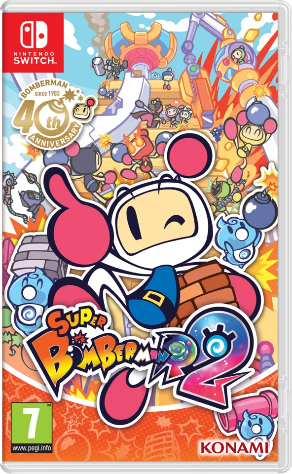 Super Bomberman R 2 (Code in a Box) - Nintendo Switch — produktfoto